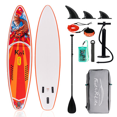 Tabla de surf hinchable de 11'6" - Sup Koi Naranja